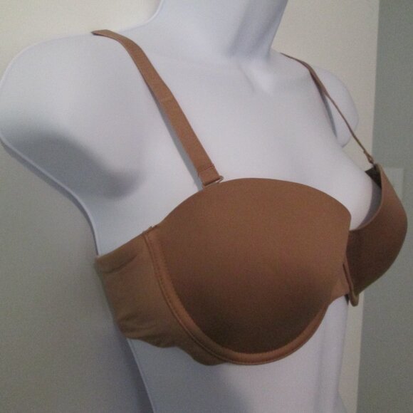 Gap Everyday Essentials Multiway T-shirt Bra Bronzed Blush NWT 36C - Picture 1 of 6